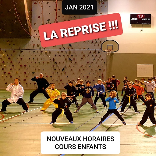 Reprise Enfants Janvier 2021